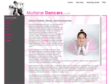 Tablet Screenshot of mullanedancers.com